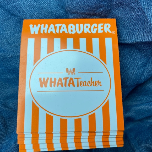 What-a-Teacher plastic table tents - Picture 6 of 9